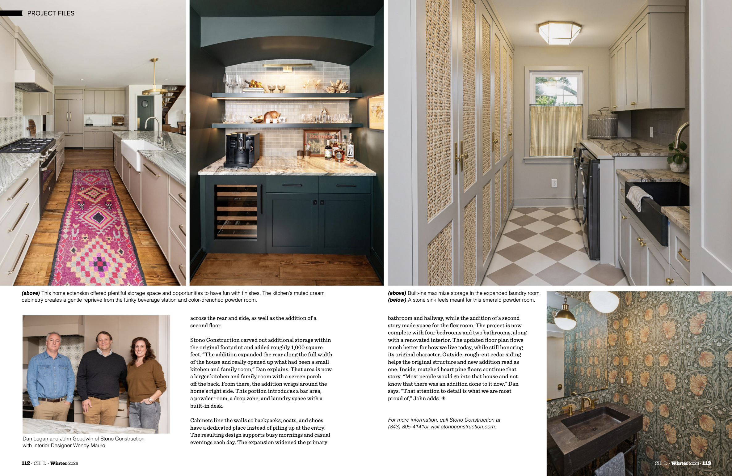 Cover of Charleston Home and Design Magazine's Winter 2025 issue.